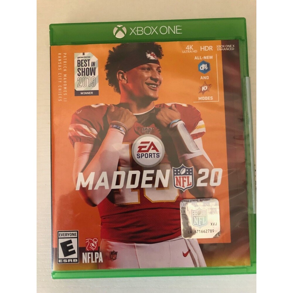 Madden NFL 20 - Xbox One Patrick Mahomes Cover 2019